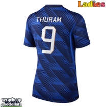France Marcus Thuram #9 Replica Home Shirt Ladies World Cup 2026 Short Sleeve
